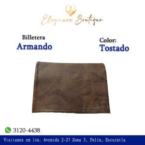 BILLETERA FORMAL ARMANDO TOSTADO