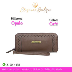 BILLETERA DE DAMA OPALO CAFE